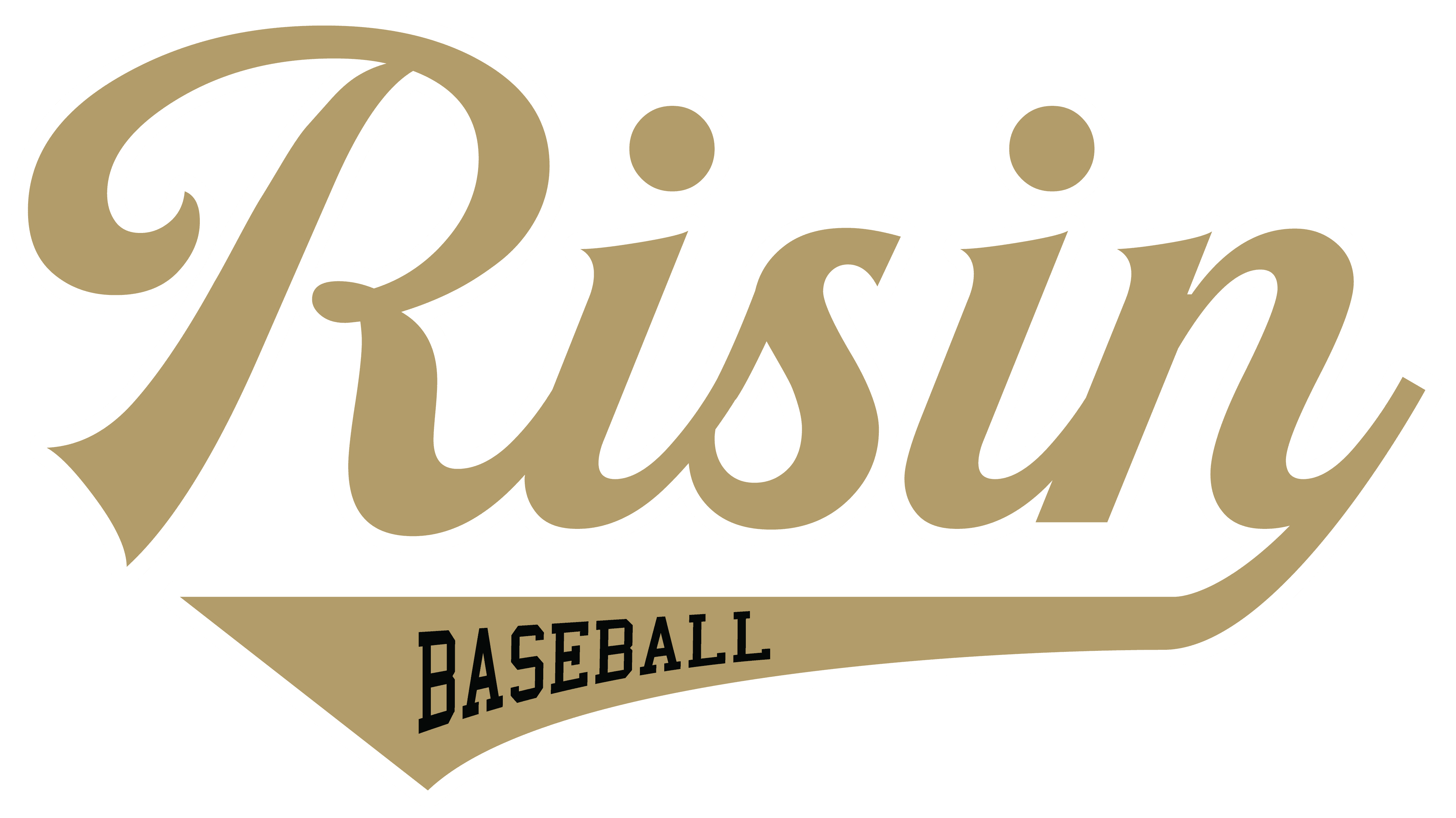 SCRIPT RISIN GOLD W-WHITE